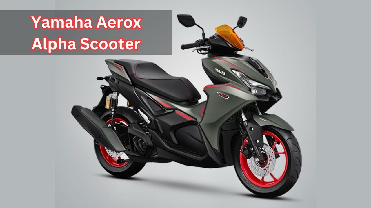 new Aerox Alpha 155 scooter